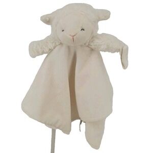 Carter's Security Blanket  Cream Lamb Lovey Plush Sherpa Fleece 2016